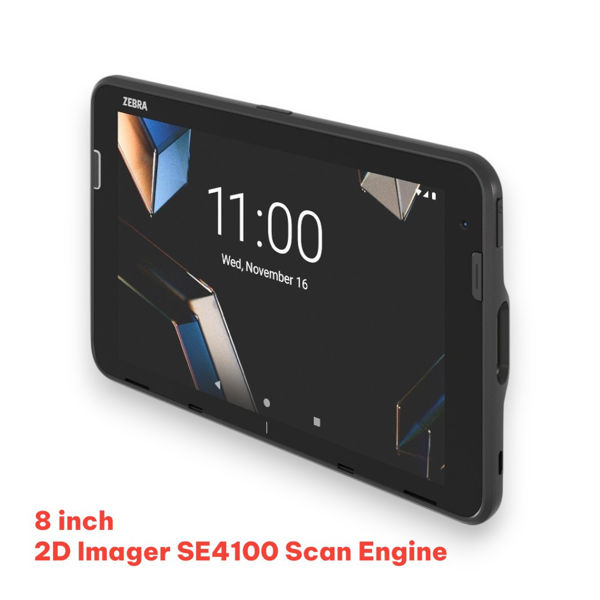 Picture of Zebra ET401 8 inch 2D Scanner SE4100 6GB/64GB WiFi 7 Android